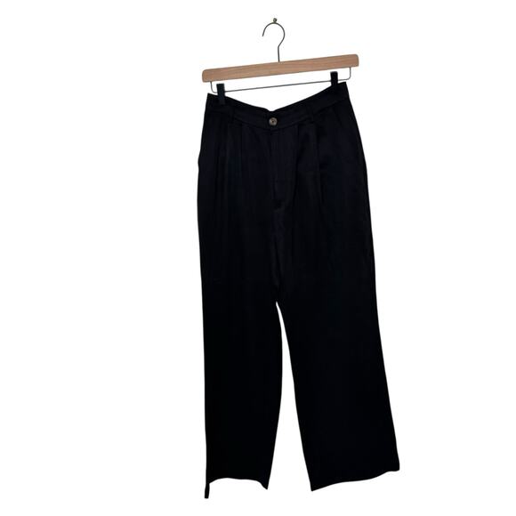 REFORMATION Mason Pant High Rise Relaxed Wide Leg Suit Pant Size 6P - Picture 1 of 10